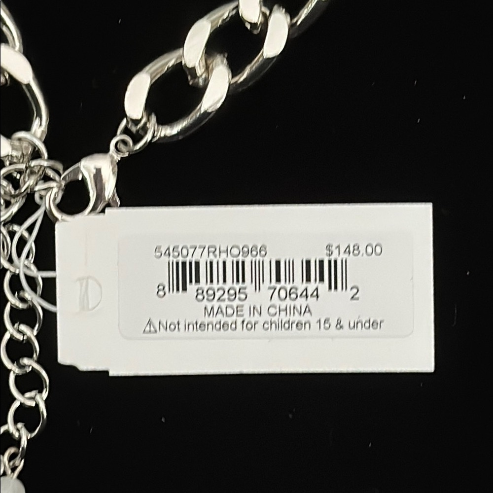 Betsey Johnson Football/Cheer Charm Necklace - Picture 5 of 5